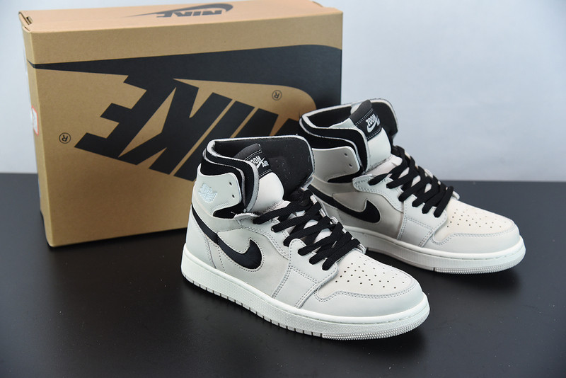 air jordan 1 high zoom air cmft summit white black(w) ct0979-100