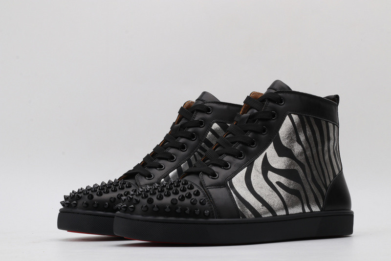 chian louin high top sneaker