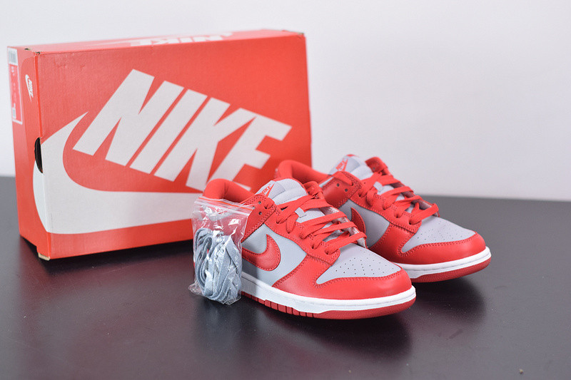 nike dunk low sp university red wolf grey cu1726-600