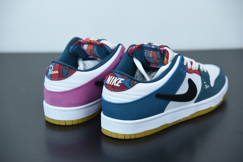 parra x nike sb dunk low dh7695-100