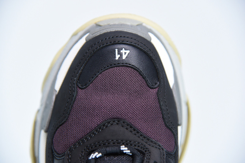 bc triple s trainer black burgundy white 536737 w09oh 1091