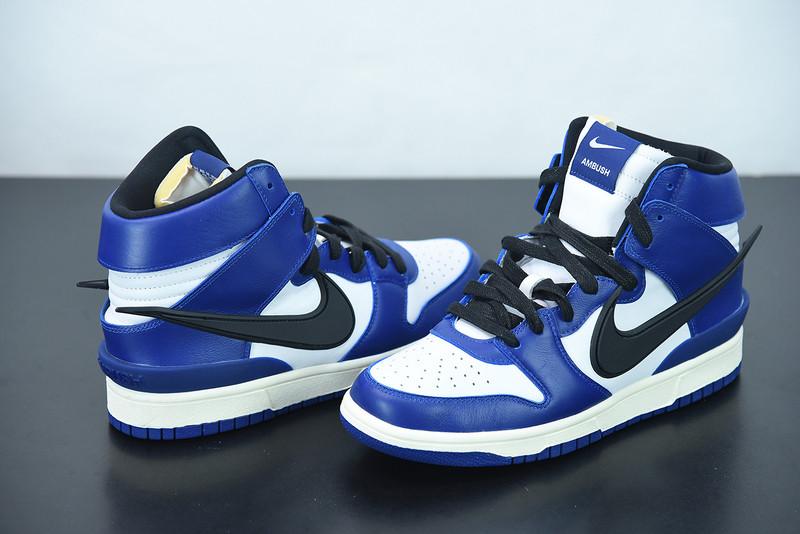 nike dunk high ambush deep royal cu7544-400