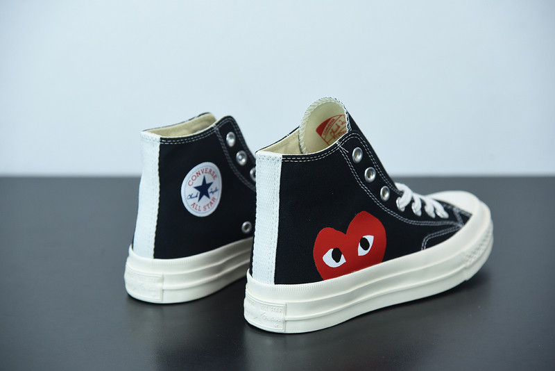 cdg play x converse