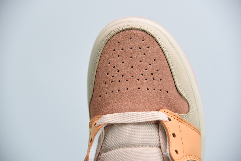 air jordan 1 mid apricot orange dh4270-800