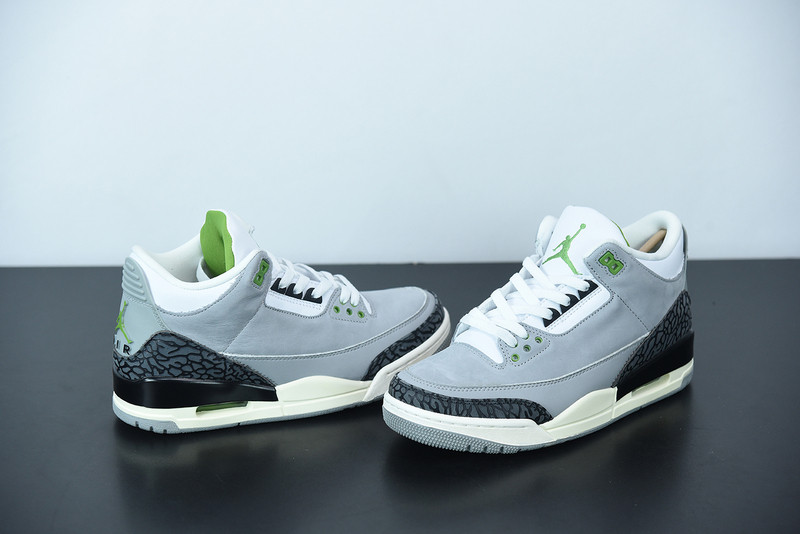 air jordan 3 retro ‘chlorophyll’’ 136064-006