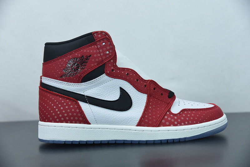 air jordan 1 retro high og "spiderman" 555088-602