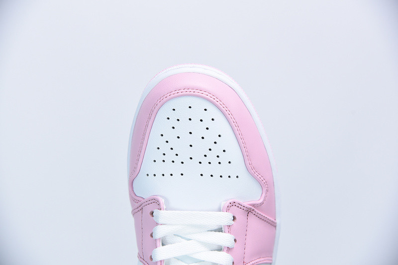 air jordan 1 mid white pink bq6472-500