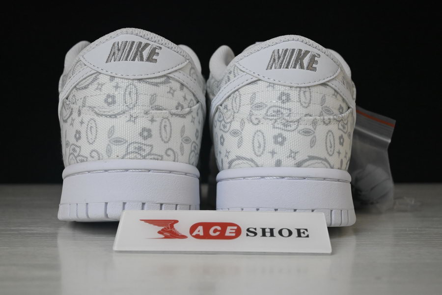 nike dunk low “white paisley” dj9955-100