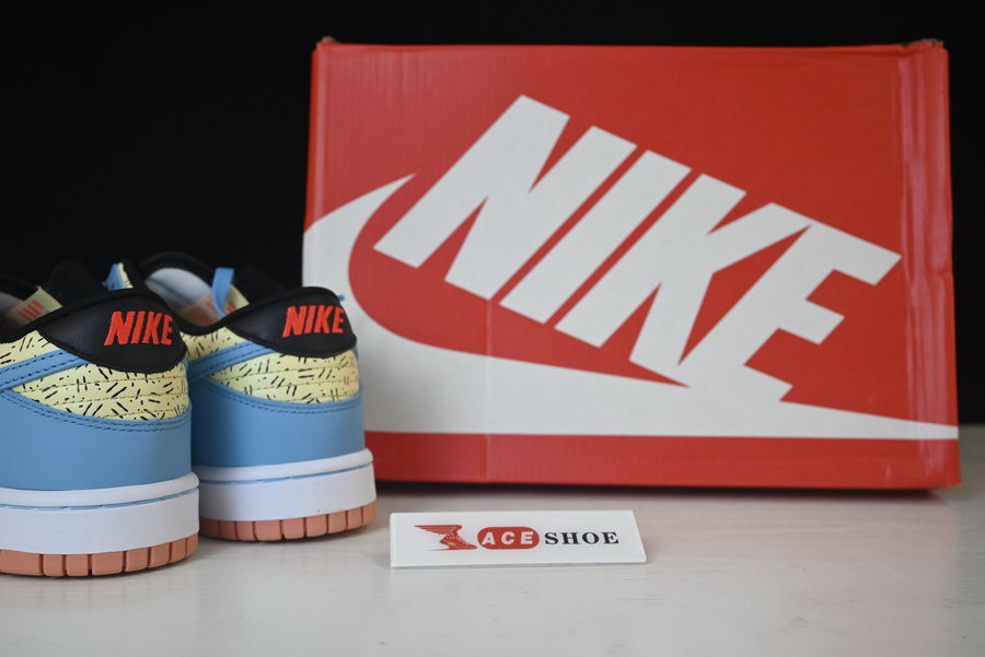 kyrie irving x nike dunk low baltic blue white dn4179-400