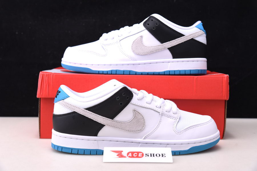 nike sb dunk low “laser blue” bq6817-101