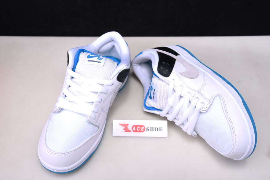 nike sb dunk low “laser blue” bq6817-101