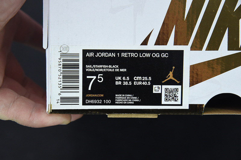 air jordan 1 low year of the tiger dh6932-100