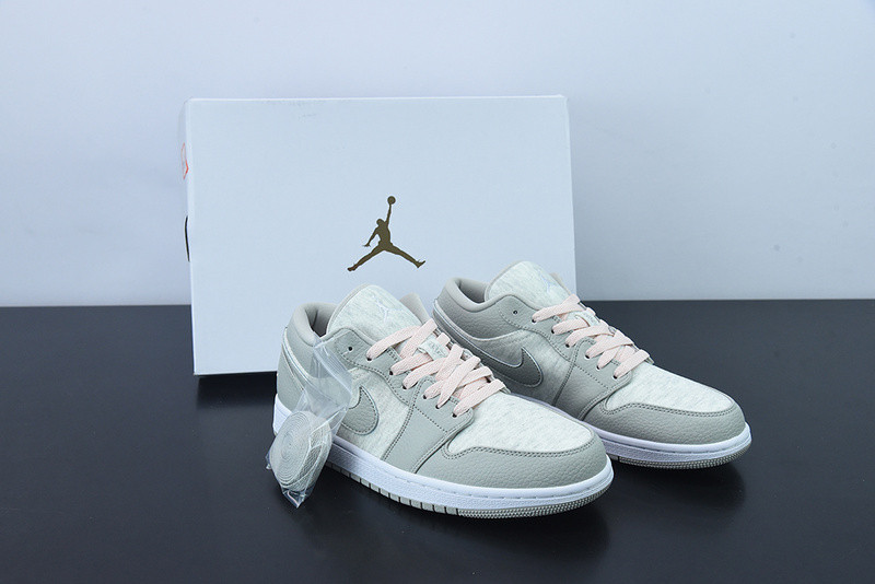 air jordan 1 low “light lron ore” dq6076-001