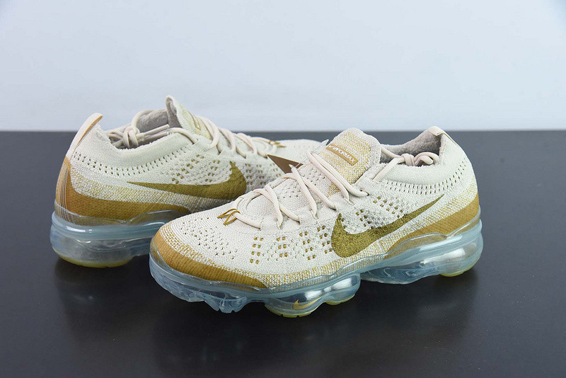 nike vapormax 2023 flyknit tan dv1678-100