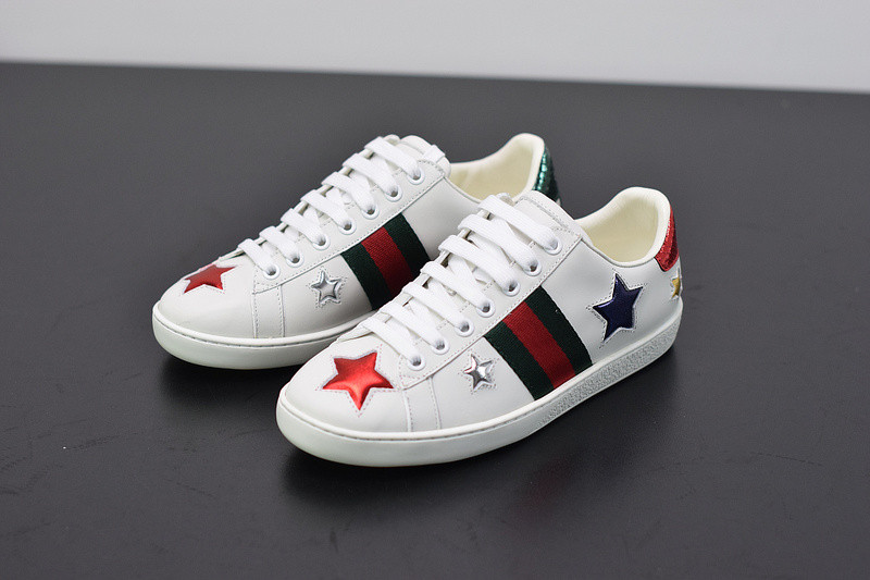 g*u*i ace embroidered low-top sneaker