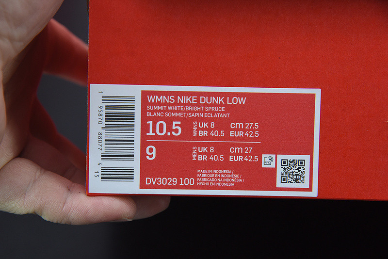 nike dunk low “ocean” dv3029-100