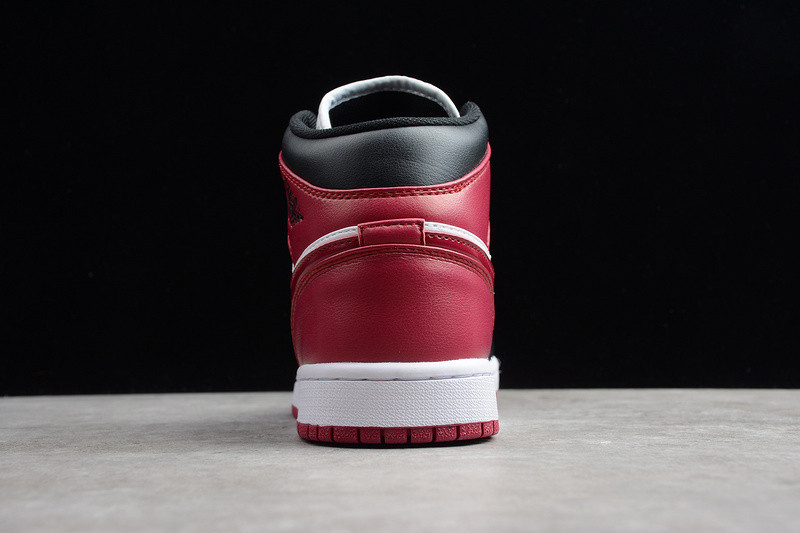 air jordan 1 mid se black dark beetroot（w）cz4385-016