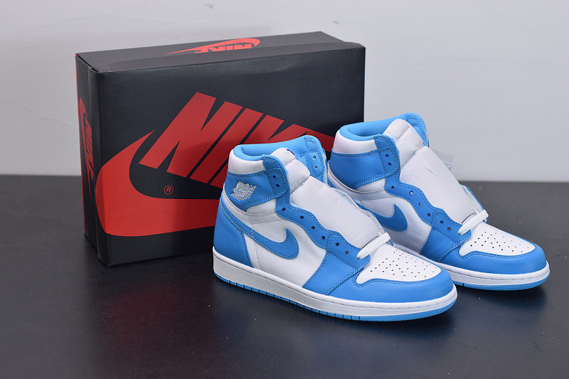 air jordan 1 retro high og "unc" 555088-117