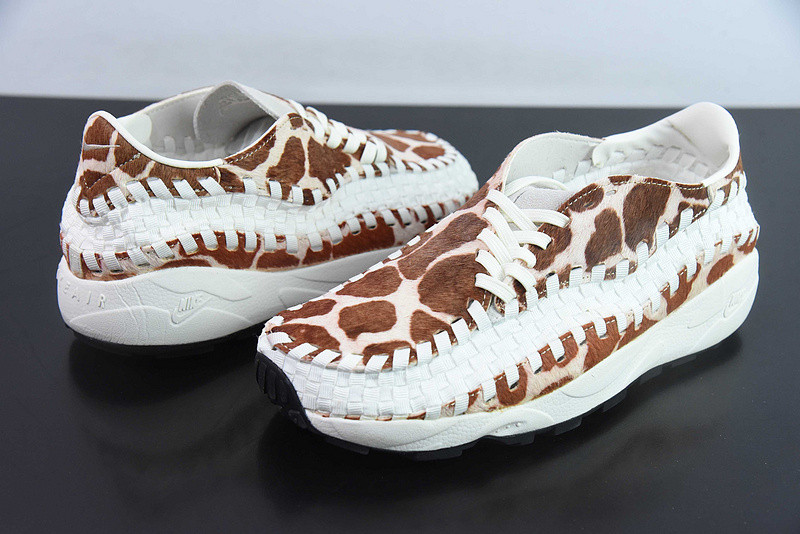 nike air footscape woven "cow print" fb1959-100