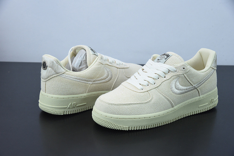 nike air force 1 low stussy fossil cz9084-200
