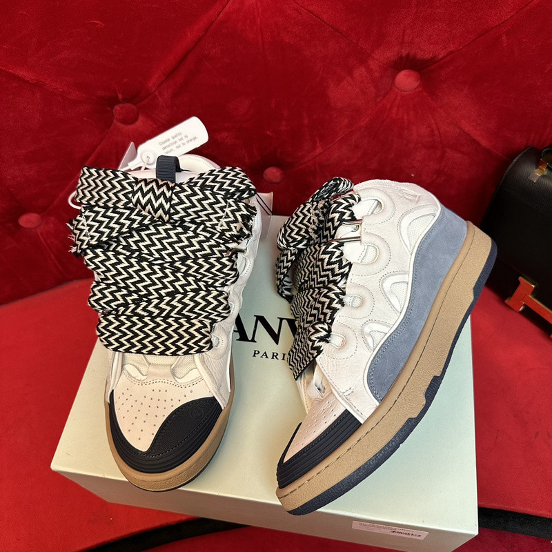 lanvin curb sneaker