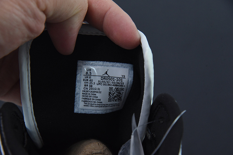 air jordan 1 mid split black white (w) dr0501-101