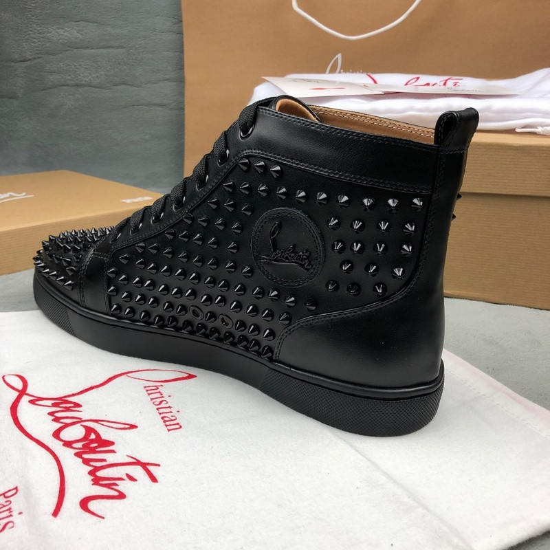 chian louin high top sneaker