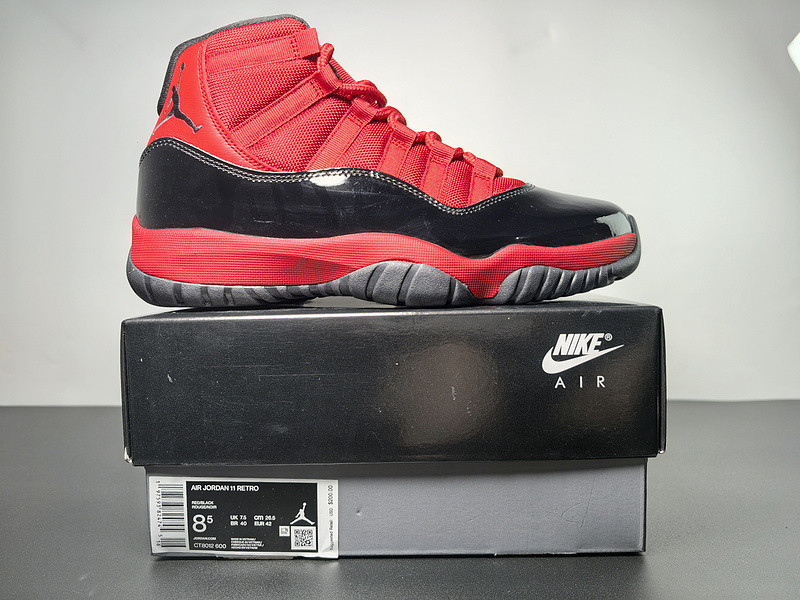 Air Jordan 11 Retro “Red Black” CT8012-600