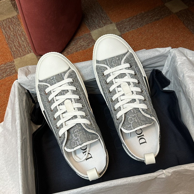 DIO* B23 LOW-TOP SNEAKERS IN OBLIQUE