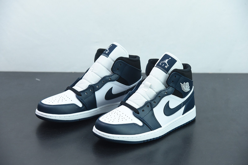 air jordan 1 mid “dark teal” 554724-411