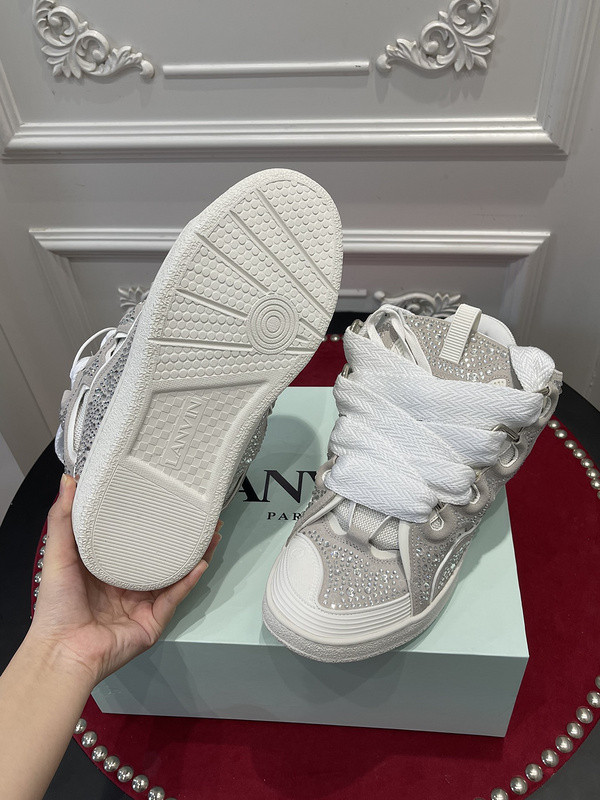 lanvin curb sneaker