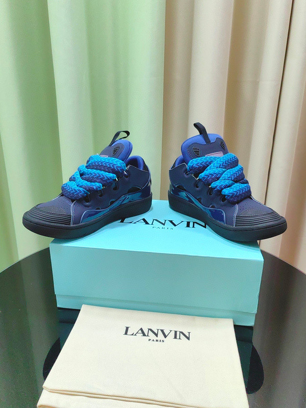 lanvin curb sneaker