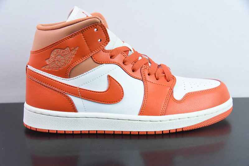 air jordan 1 mid “cosmic clay” bq6472-108