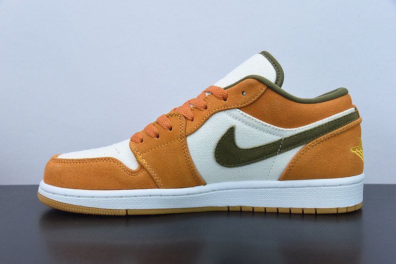 air jordan 1 low se light curry dh6931-102