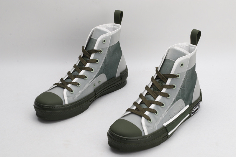 dio* b23 oblique high-top sneaker
