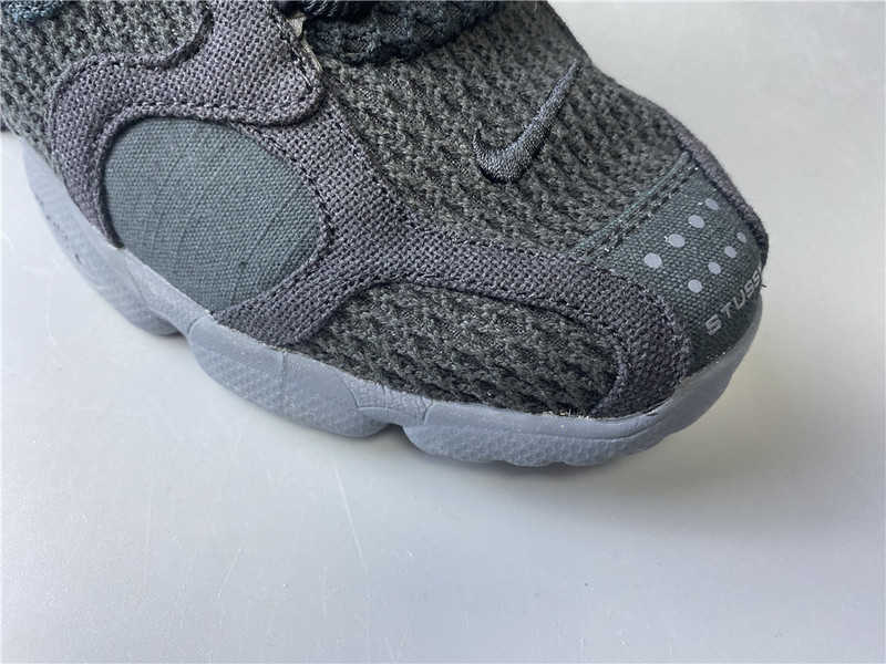 stussy x nike zoom spiridon cage 2 “black/cool grey” cu1854-001