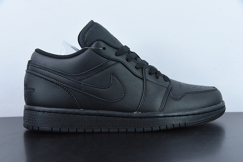 air jordan 1 low triple black (2022) 553558-093
