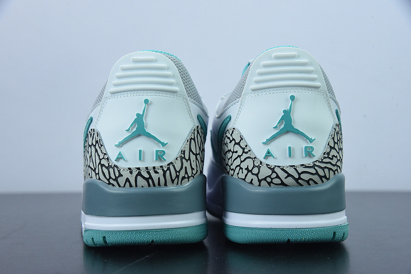 air jordan legacy 312 low “white turquoise