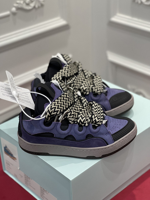 lanvin curb sneaker