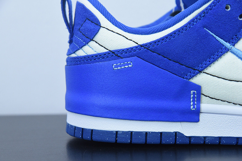 nike dunk low disrupt 2 white university blue dh4402-102