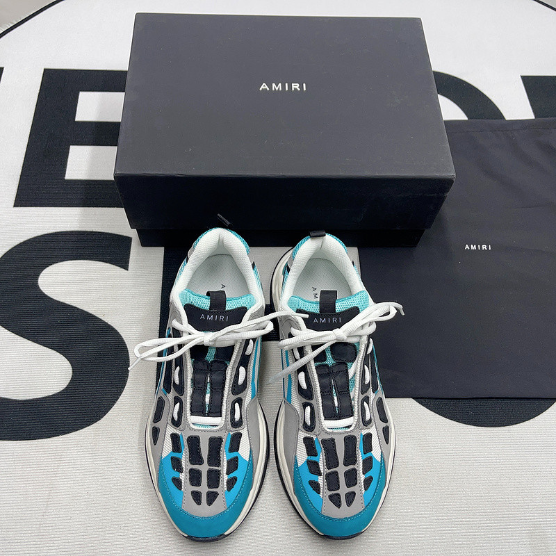 amiri bone runner low-top sneakers