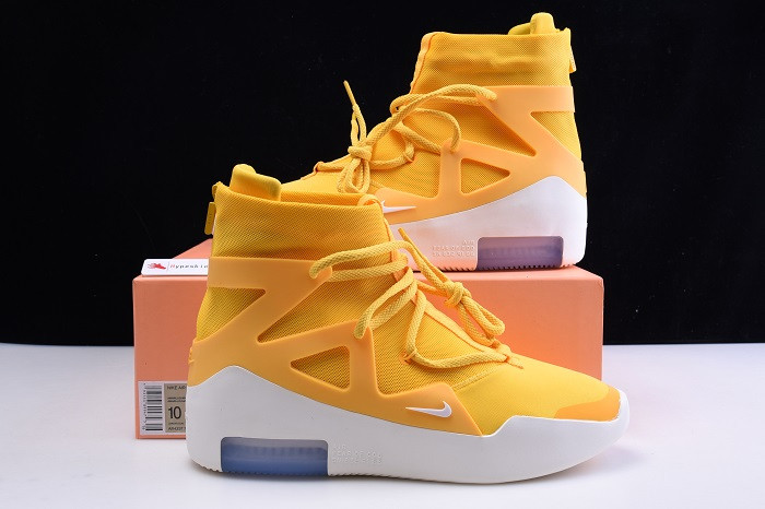 nike air fear of god 1 yellow amarillo ar4237-700